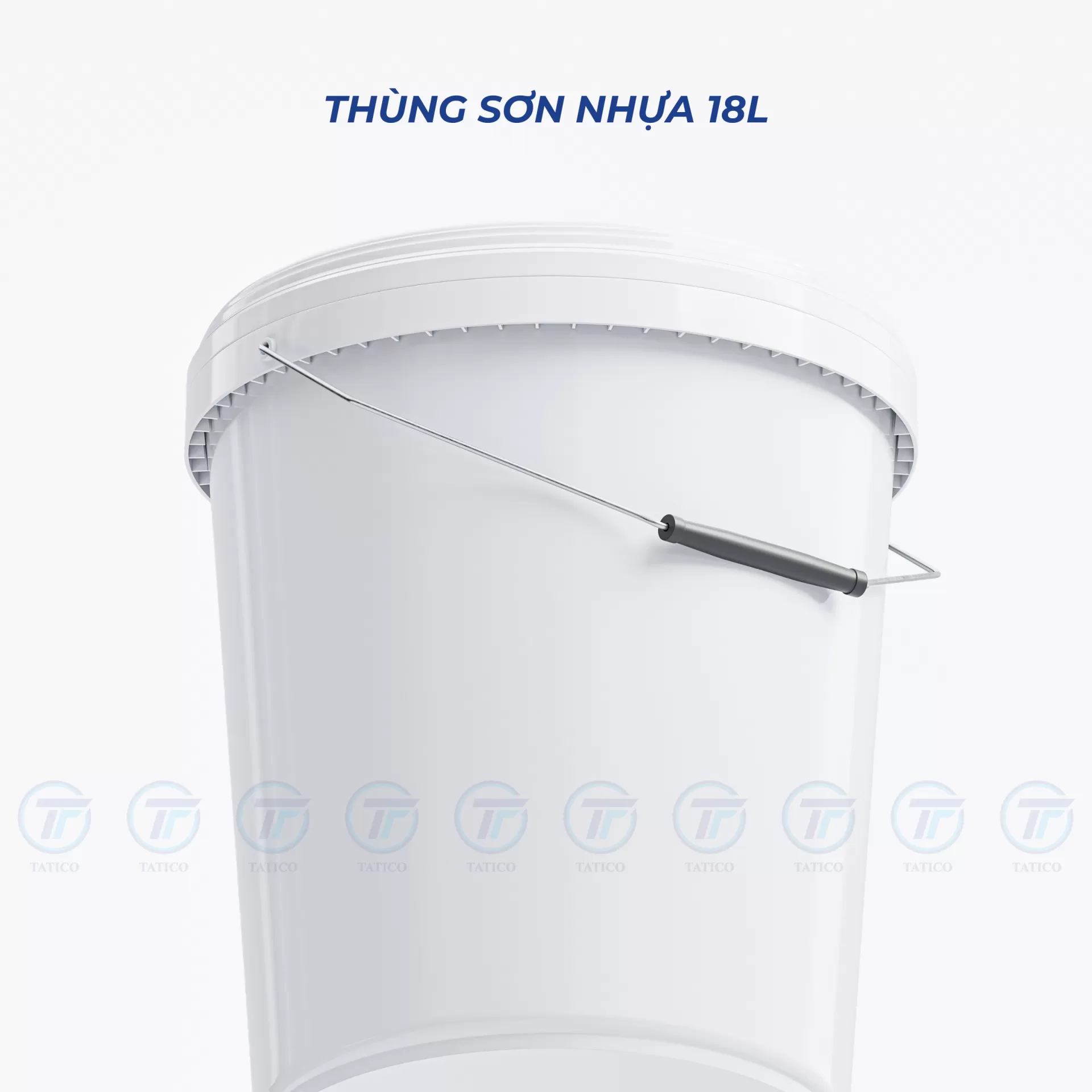 Vỏ thùng sơn nhựa 18L